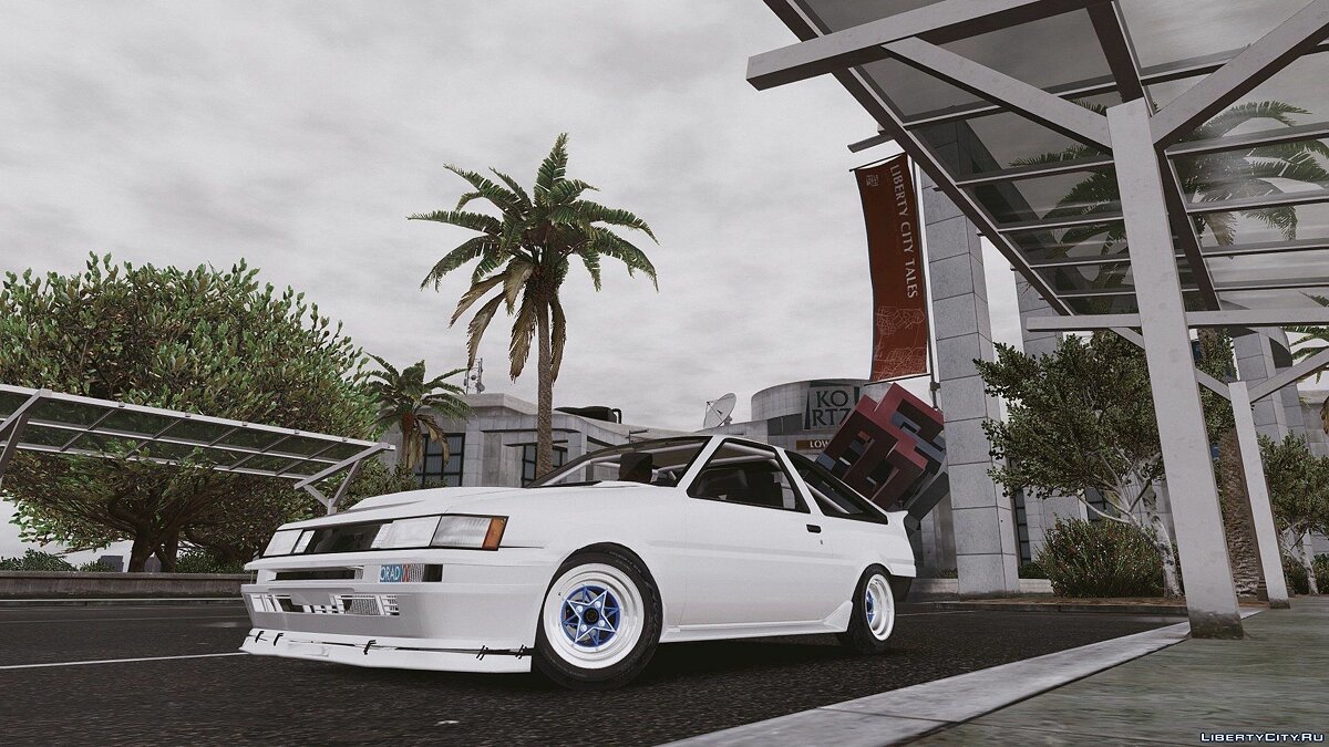 Toyota ae86 гта 5 фото 23