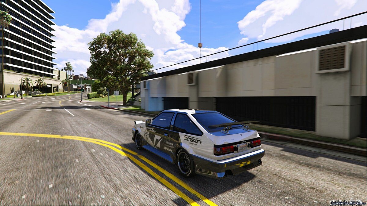 Toyota ae86 trueno gta 5 фото 103