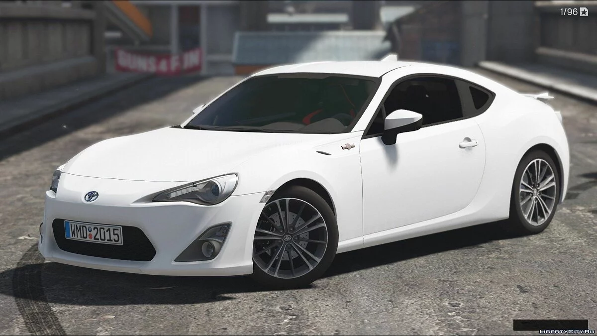 Toyota GT86 [Додаток / Заміна | Налаштовуваний | HQ] / GTA 5