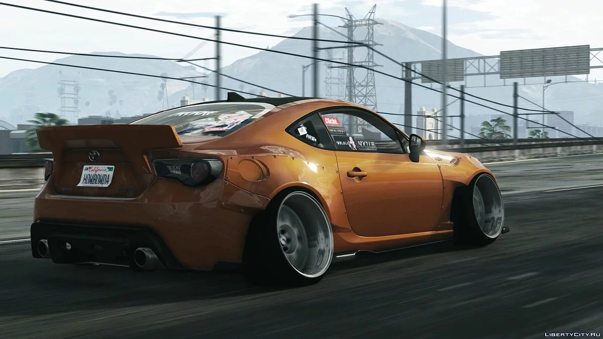 Toyota GT86 - Rocket Bunny V1 (Станс) [Додаток] / GTA 5