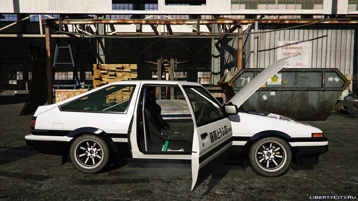 Toyota Trueno (AE86) [Add-On | RHD | lnital D] / GTA 5