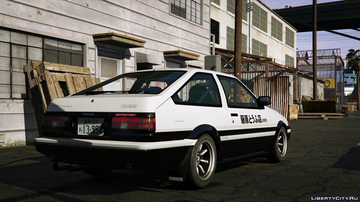 Toyota ae86 для гта 5 фото 35