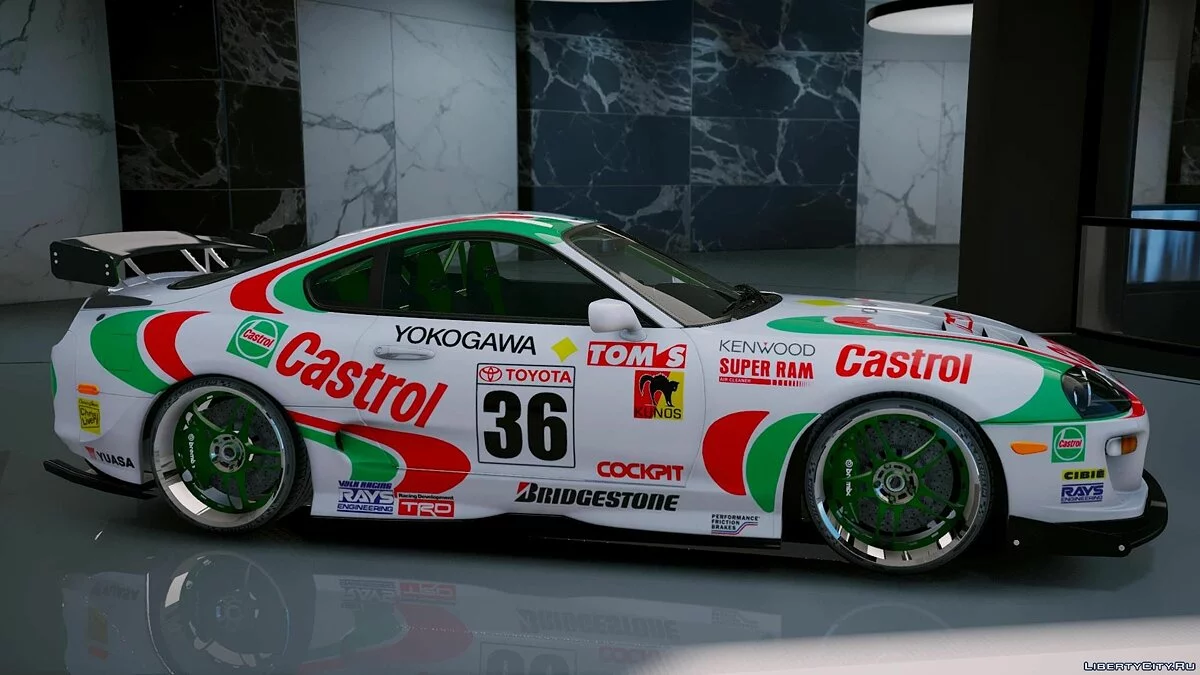 Тюнінгований Toyota Supra MKIV [Add-On | Тюнінг] / GTA 5