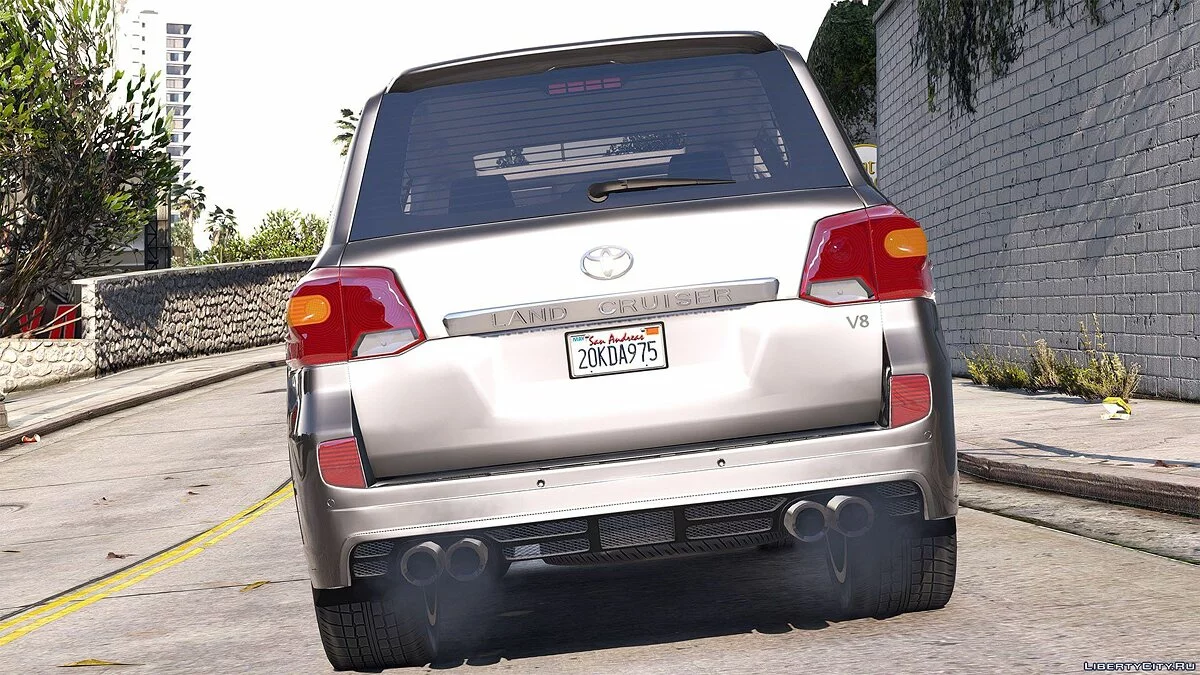 2015 Toyota Land Cruiser 200 Zeus Luv-Line [Add-On / Replace | Animated] 1.0 / GTA 5