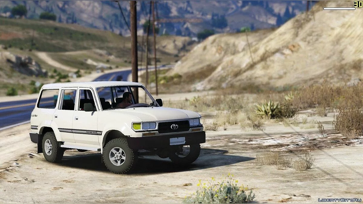 Toyota Land Cruiser Autana 1997 [Substituir | Extras] 1.0 / GTA 5