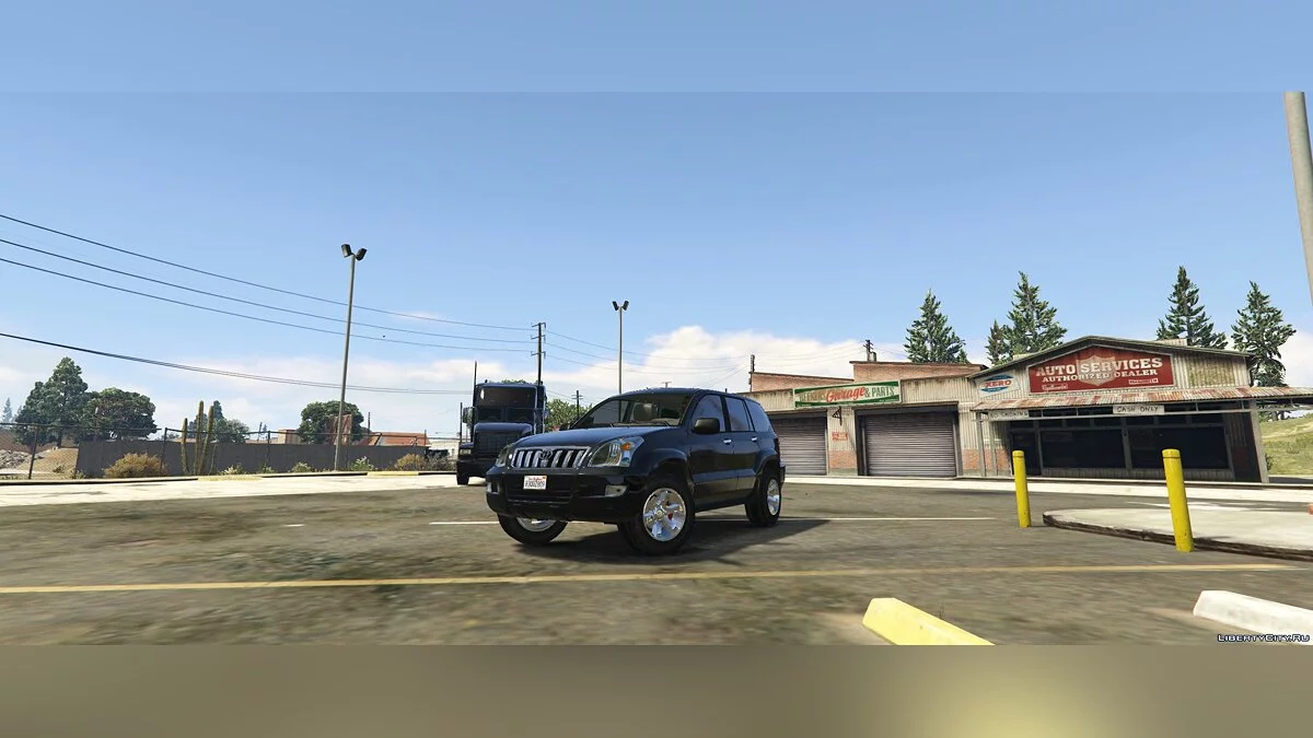 Toyota Land Cruiser Prado [Replace/Addon] 1.0 / GTA 5