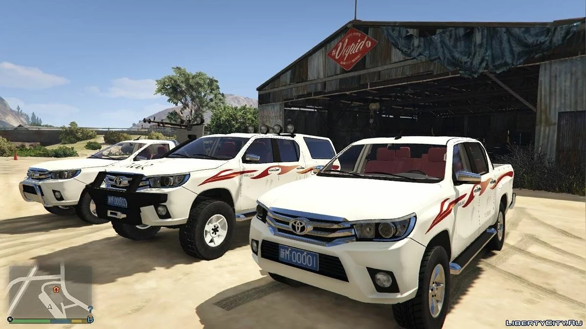 2016 Toyota Hilux Pack [Replace] 1.0 / GTA 5