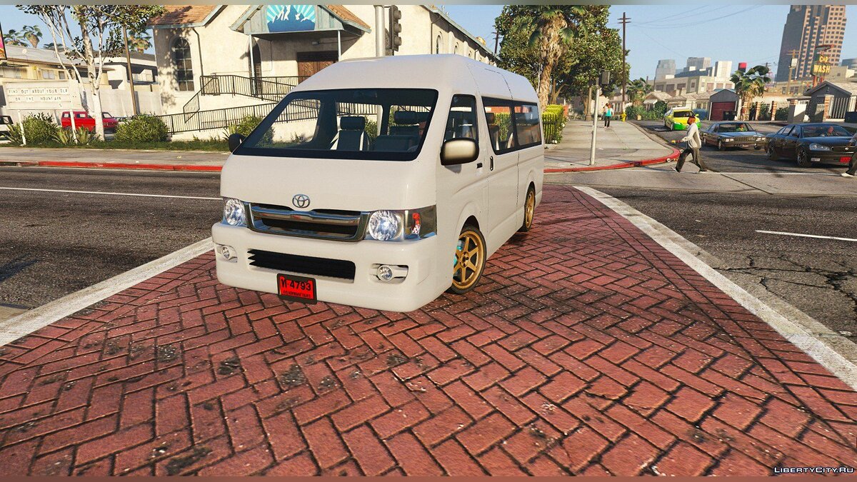 Toyota hiace gta 5 фото 11