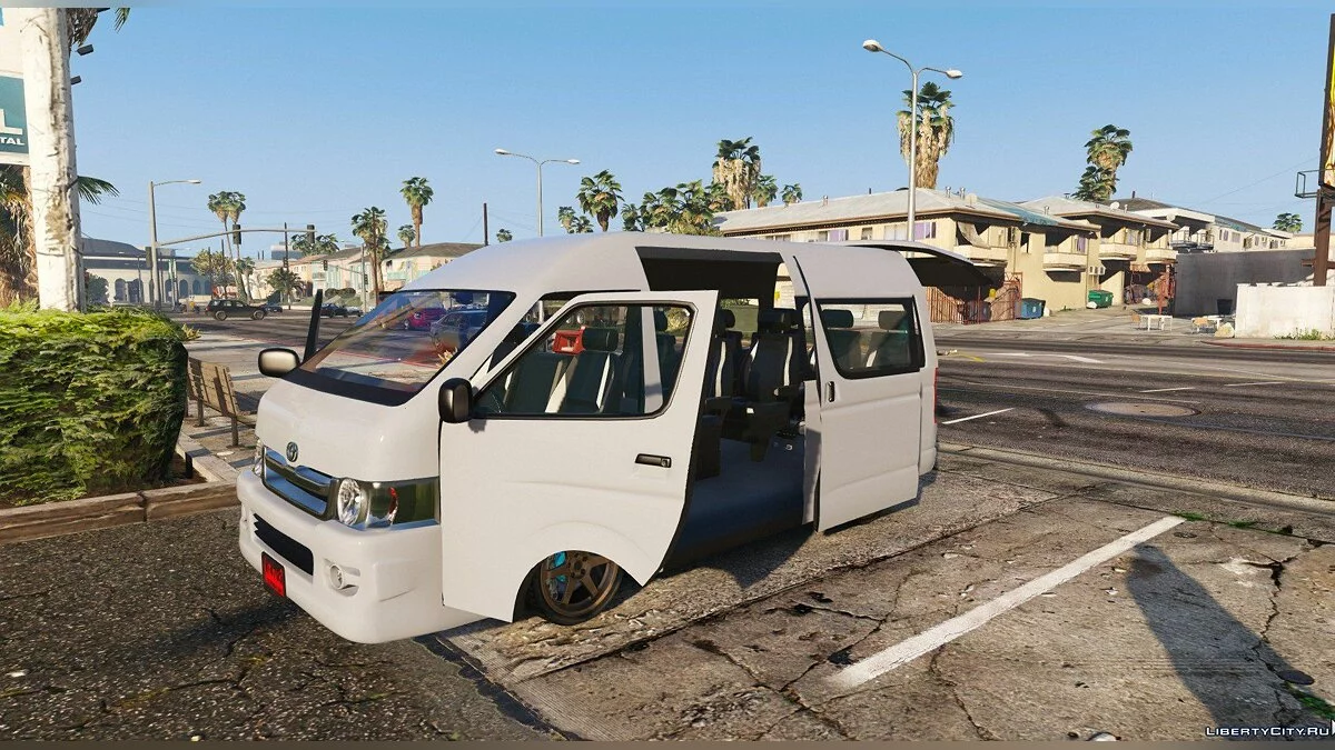 Toyota Hiace [Substituição | Modelo] Beta / GTA 5