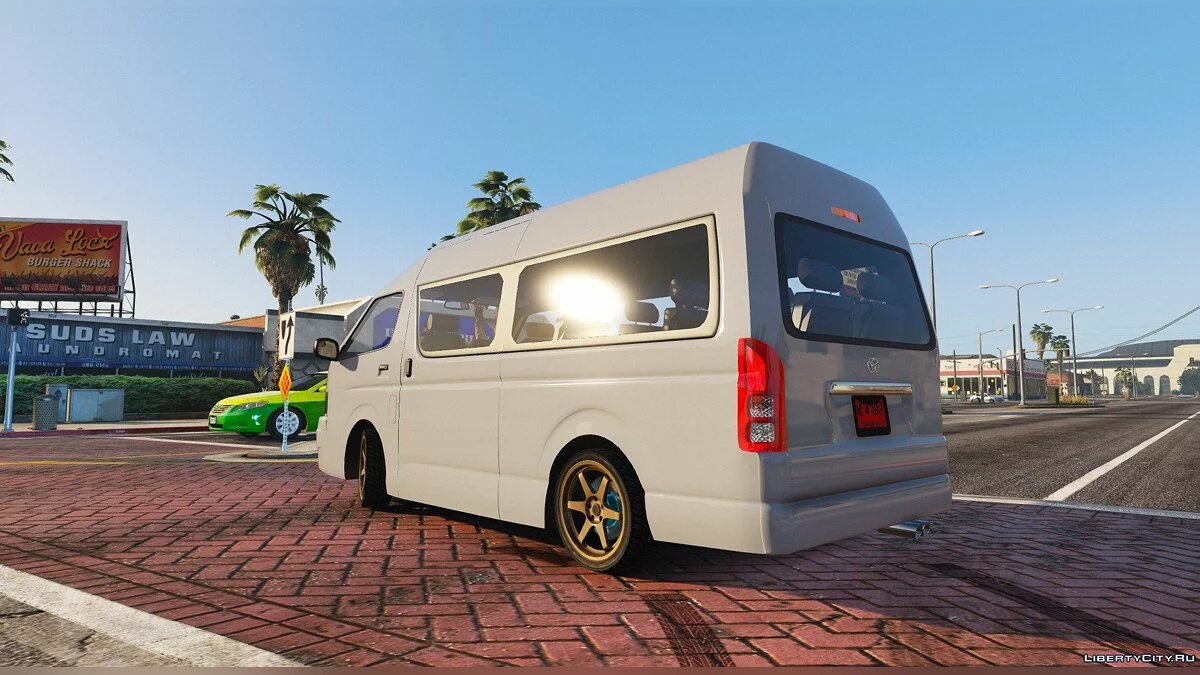 Toyota Hiace [Substituição | Modelo] Beta / GTA 5