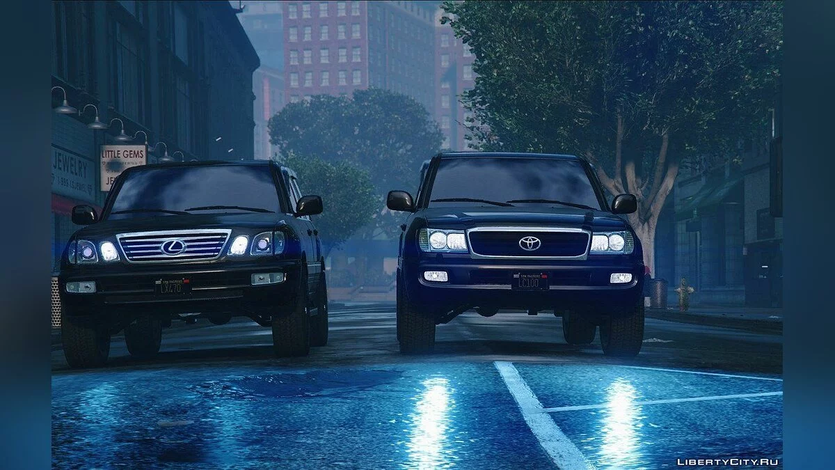 Toyota Land Cruiser 100 [Adição | Substituição] / GTA 5