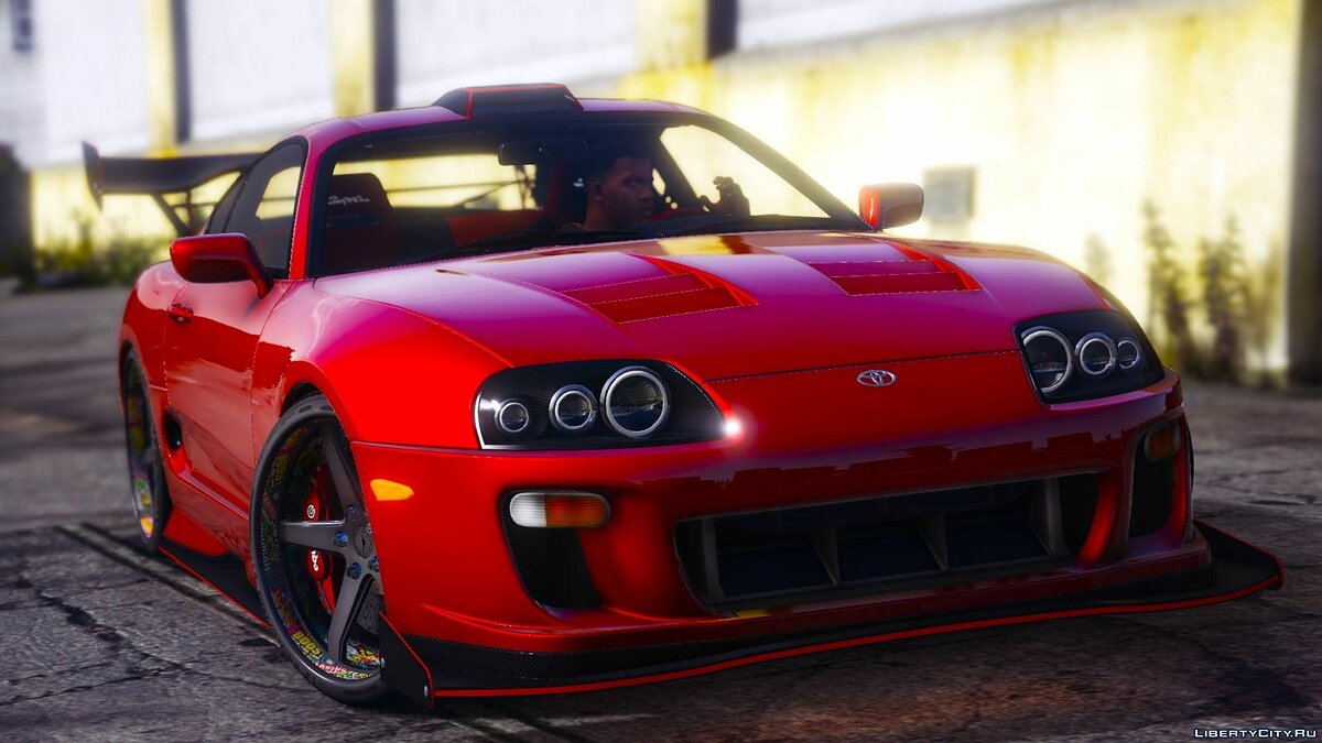 Toyota supra для gta 5 фото 13