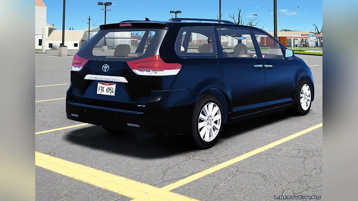 Toyota Sienna Limited 2011 Add-On V1 / GTA 5