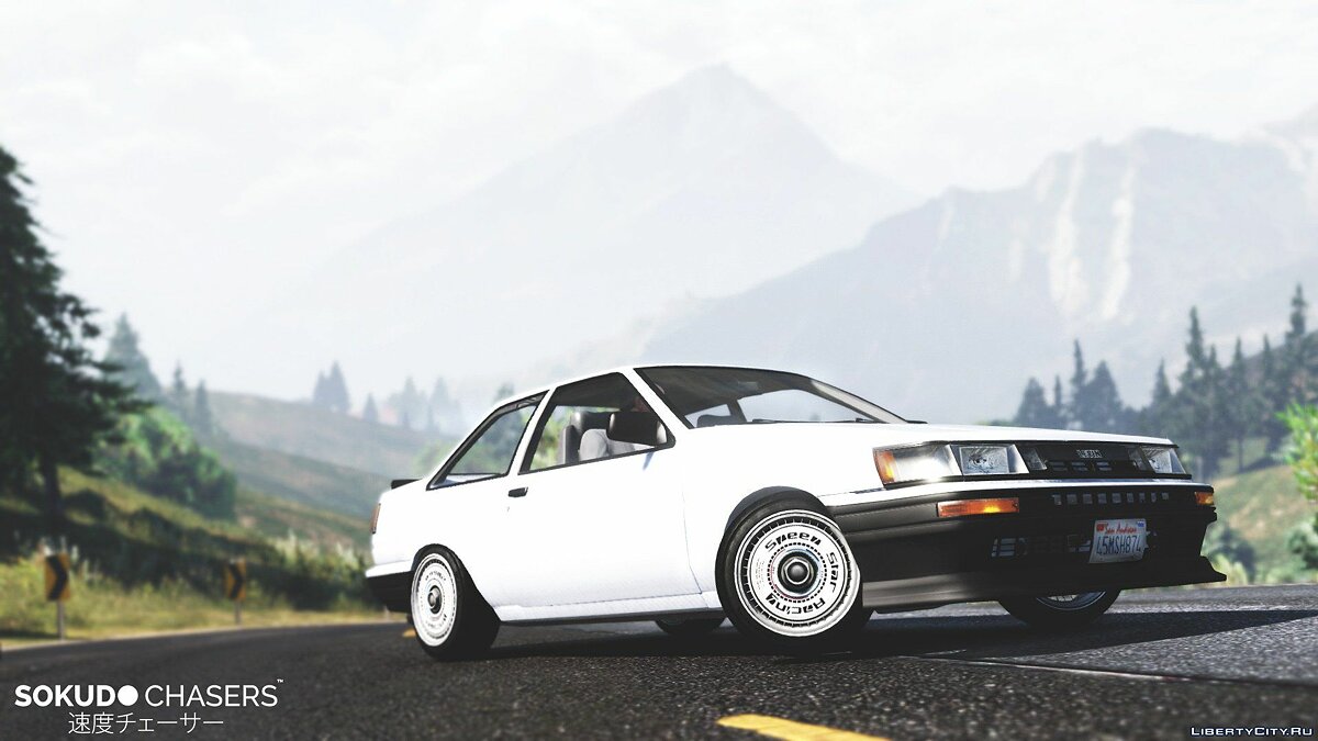 Toyota ae86 для гта 5 фото 61