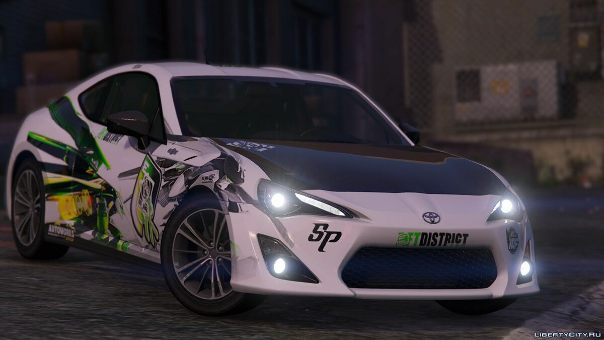 Toyota gt86 в гта 5 фото 89