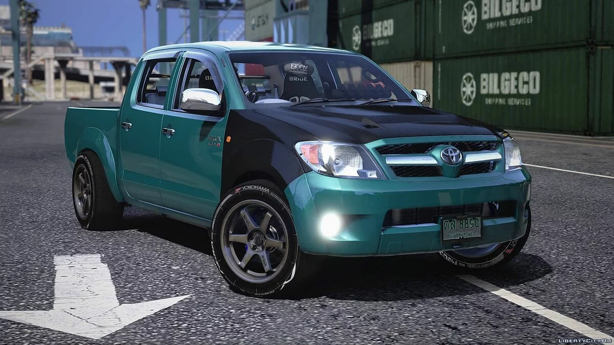 2007 Toyota Hilux Vigo [Add-On | Replace | Template | Sound | RHD] 1.0 / GTA 5