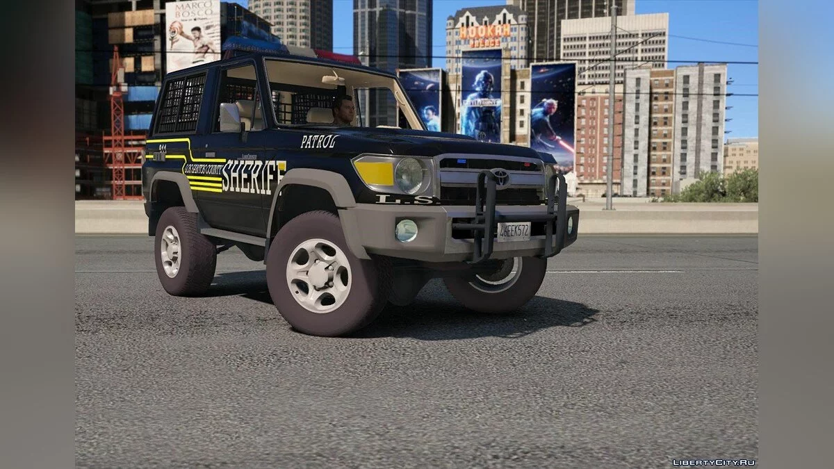 Toyota Land Cruiser Machito Police 2014 [Ajout | Remplacer | Livery | Extras | Modèle] 1.0 / GTA 5