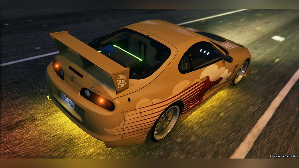 [2F2F Edition] Toyota Supra MK IV 1995 1.0 / GTA 5