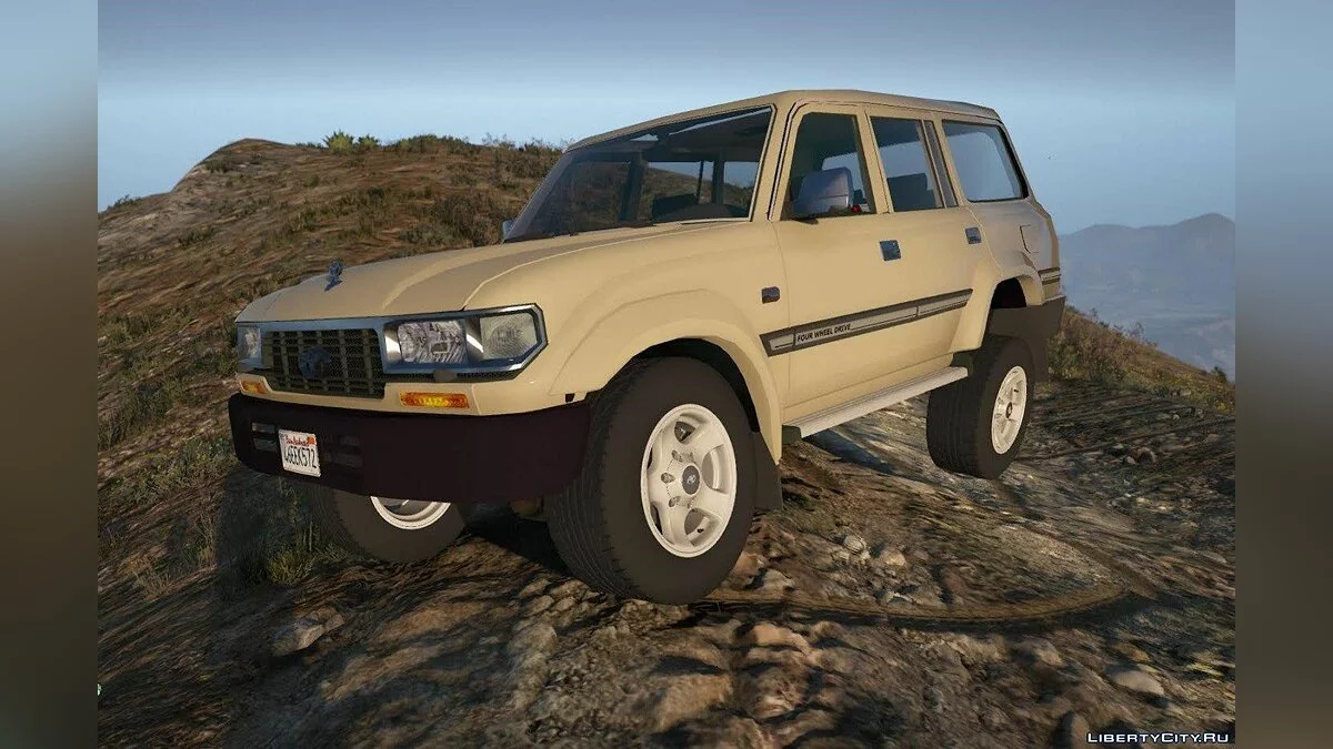 丰田陆地巡洋舰Autana J80 1997 [附加 | 替换 | 皮肤 | 额外 | 模板] 2.0 / GTA 5