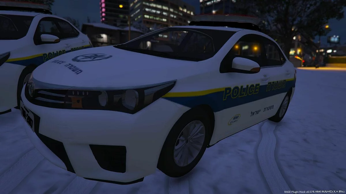 2016 Toyota Corolla | Israeli Police | New! + ELS / GTA 5