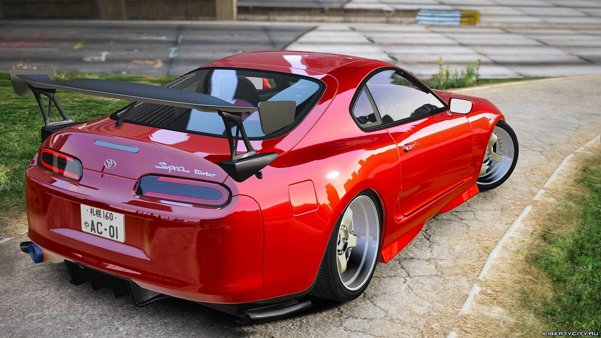 Toyota supra jza80 gta 5 фото 98