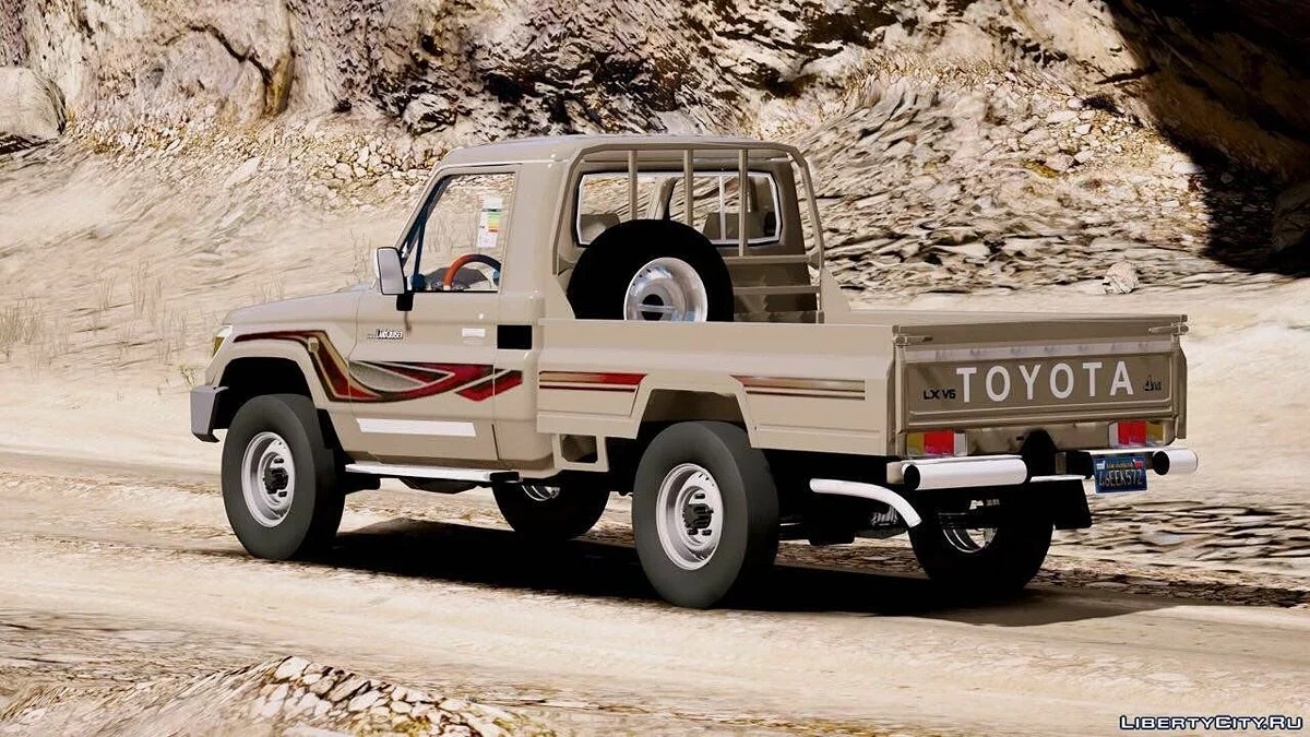 Toyota Land Cruiser 79 Single Cabin 2016 / GTA 5