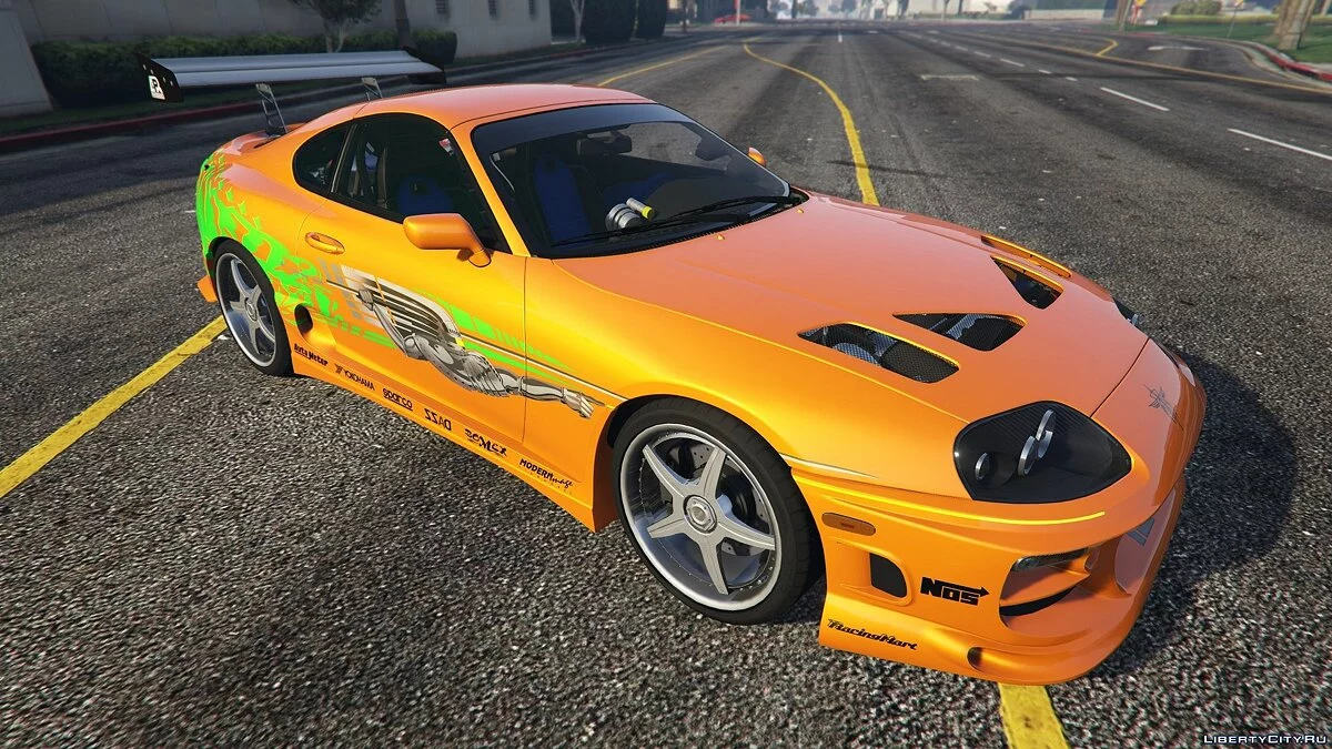 Brian's TOYOTA SUPRA 1994 (FAST&FURIOUS) [Add-On] 1.1 / GTA 5