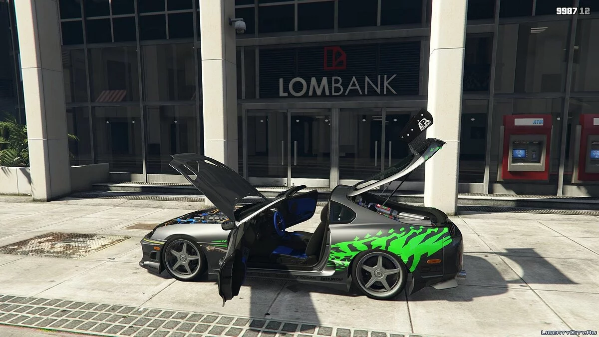 Brian's TOYOTA SUPRA 1994 (FAST&FURIOUS) [Add-On] 1.1 / GTA 5