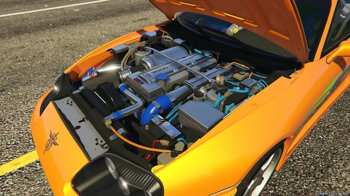 Brian's TOYOTA SUPRA 1994 (FAST&FURIOUS) [Add-On] 1.1 / GTA 5