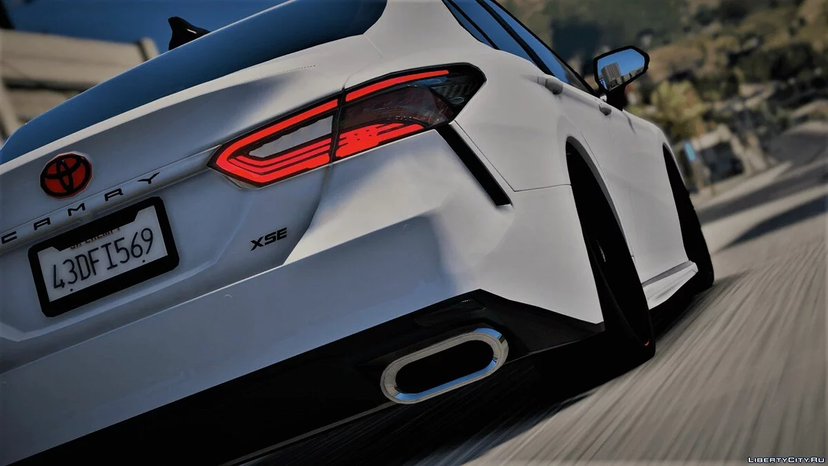 Toyota Camry XSE 2018 Verrücktes Äußeres [Add-On | Tuning] 1.1 / GTA 5