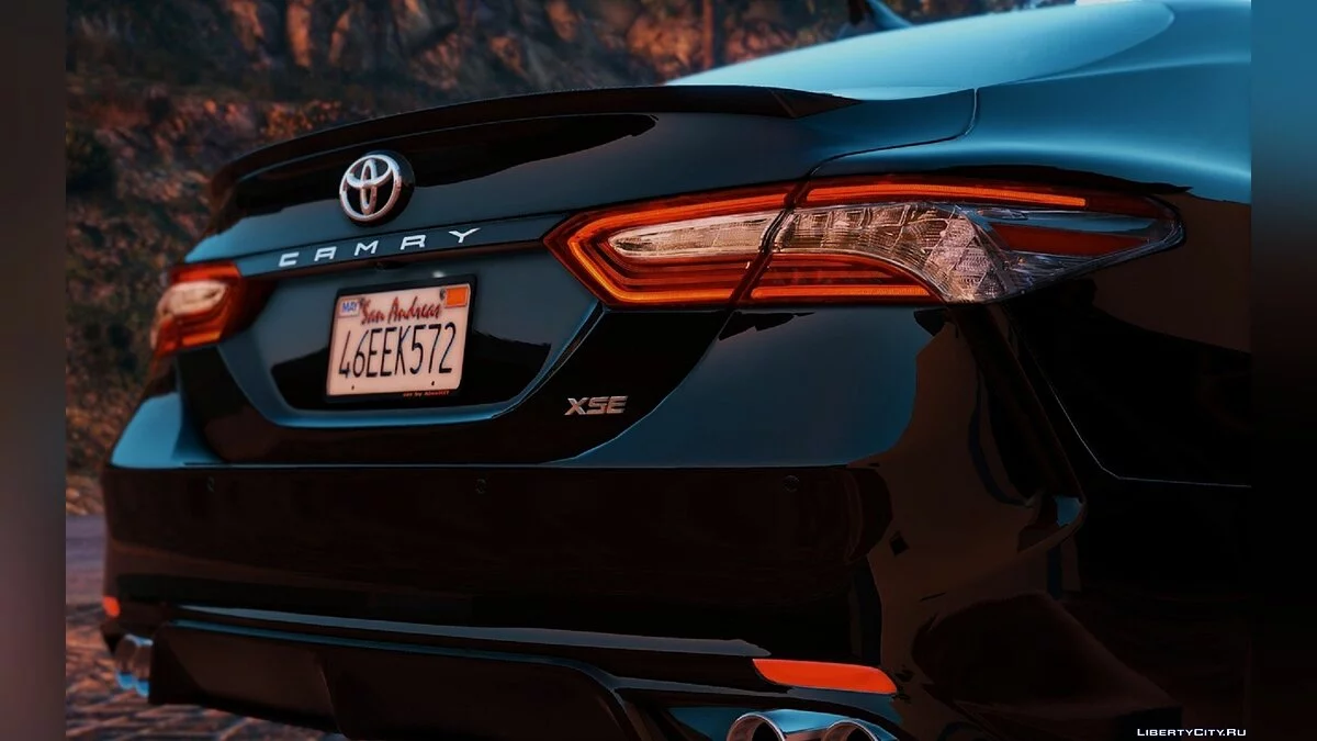 Toyota Camry XSE 2018 [Замена / Добавление] 1.2 / GTA 5