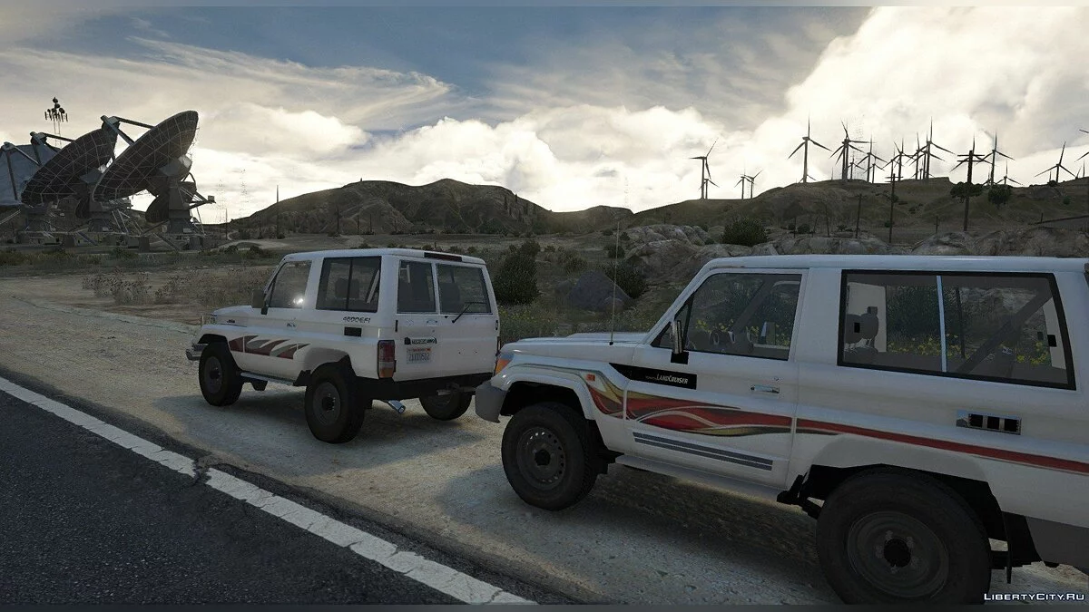 Toyota Land Cruiser J7 2006 / GTA 5