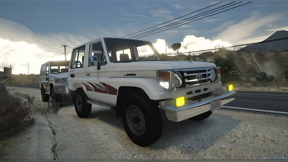Toyota Land Cruiser J7 2006 / GTA 5