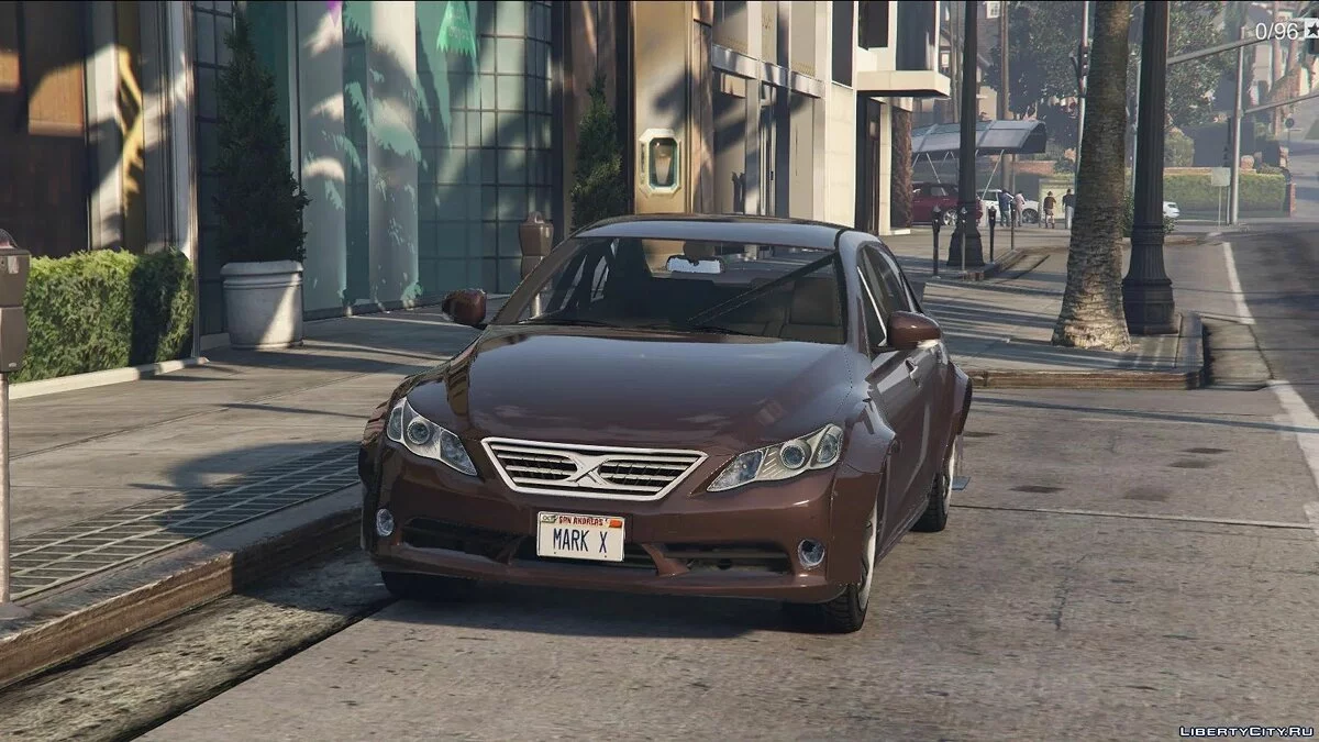 2009 Toyota Mark X [Додаток | Заміна] 0.3 / GTA 5