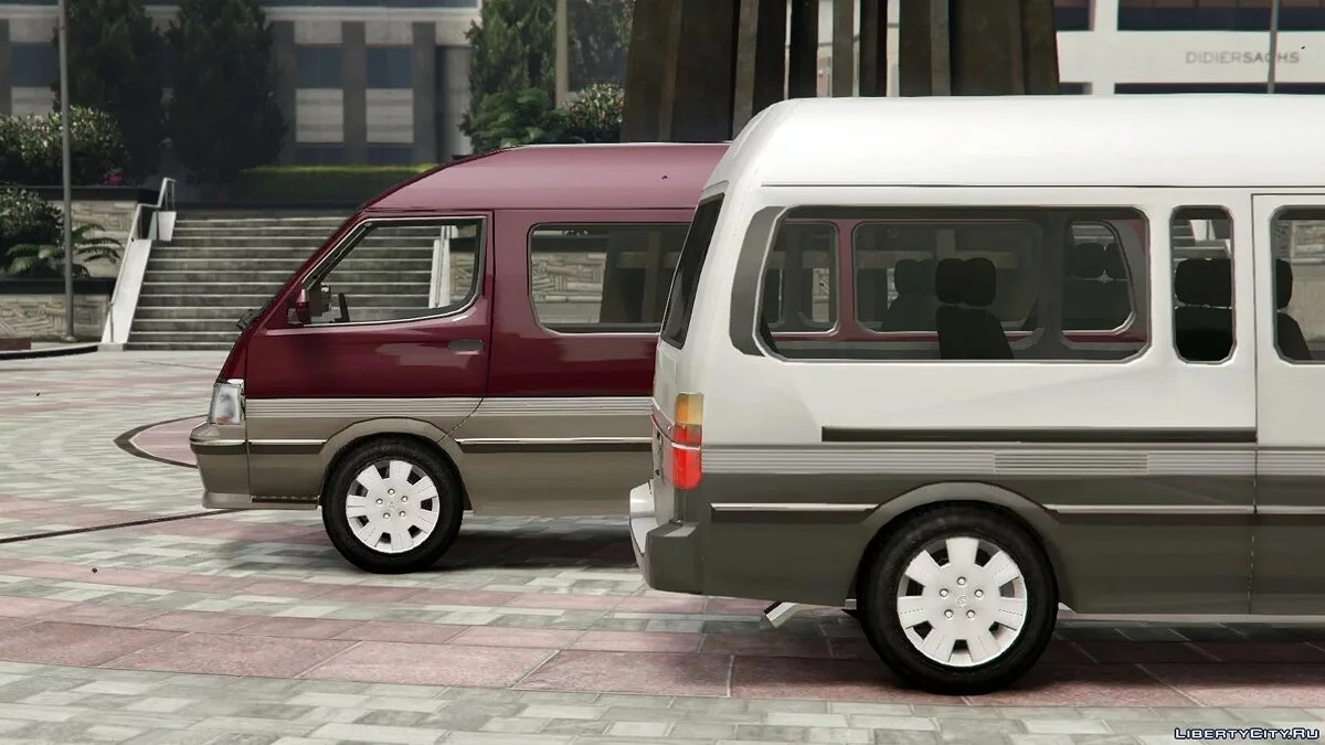 Toyota HiAce Super Custom 1994 [Añadir | Reemplazar | Plantilla] 1.1 / GTA 5