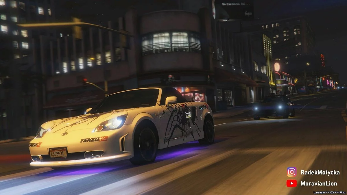 Toyota MR-S '02 [Add-On | Tuning | Animiertes Dach | LODS | Vorlage | SOUND ] 2.0 / GTA 5