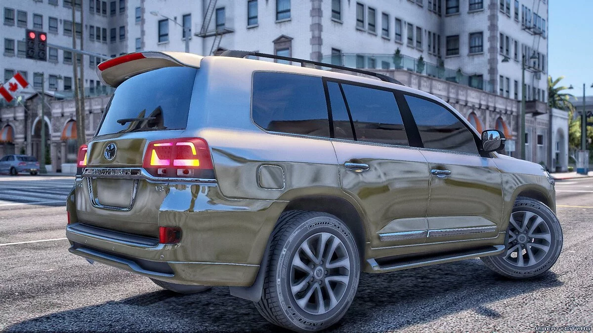 Toyota Land Cruiser 200 Design Esportivo / GTA 5
