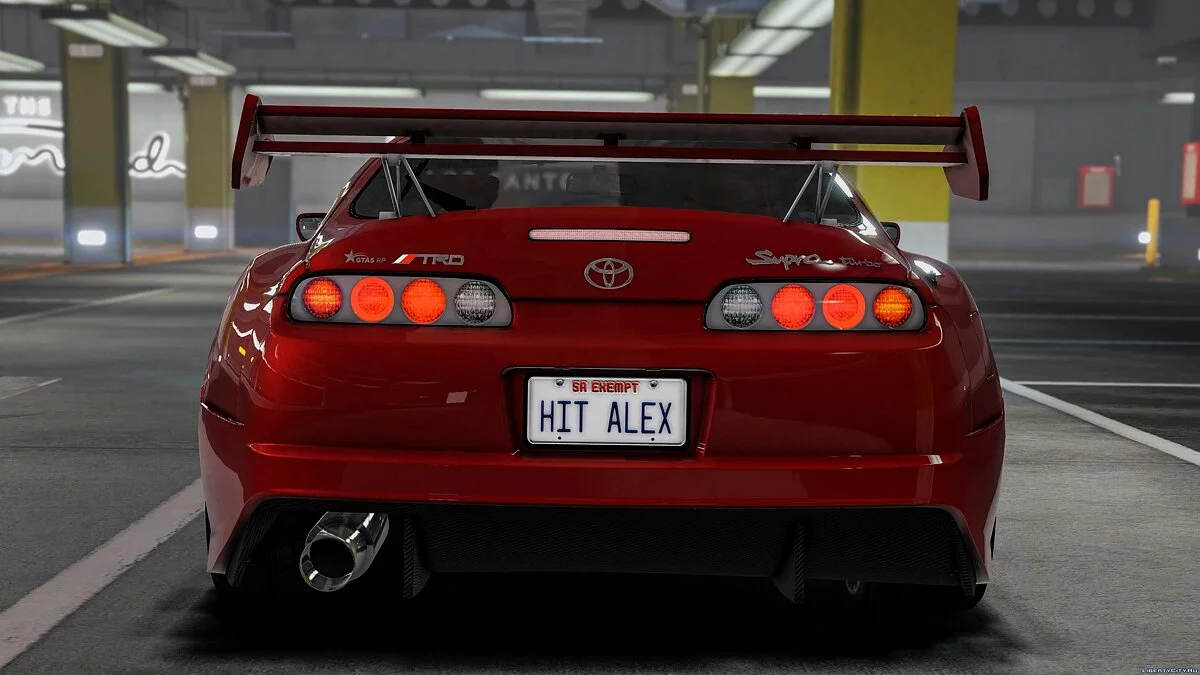 Toyota Supra Turbo 1998 v2.0 / GTA 5