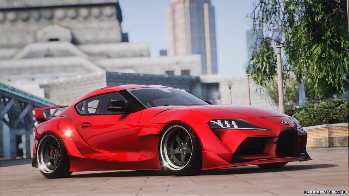 Toyota supra gr gta 5 фото 118