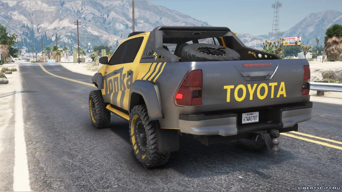 Toyota Hilux Tonka Concept 2017 v1.1 / GTA 5