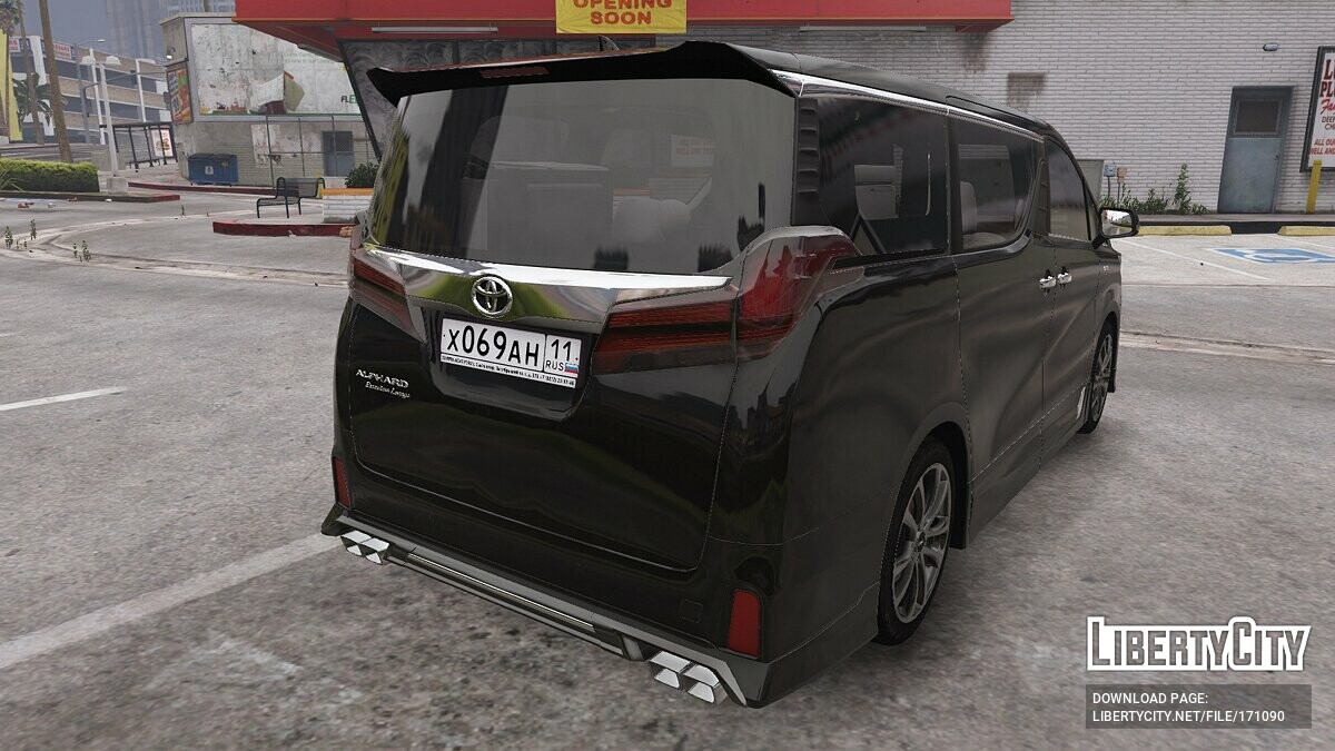 Toyota alphard для gta 5 фото 14