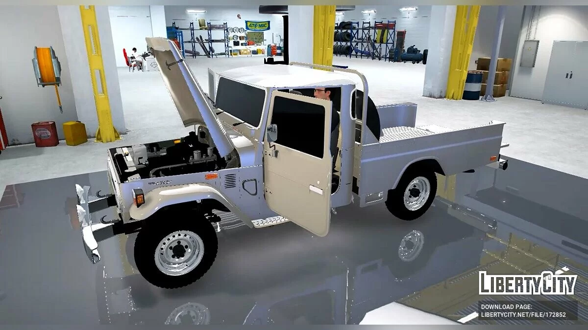 1984 Toyota FJ45 Land Cruiser Pickup [ Add-On | Replace | OIV | Extra | Unlocked ] 1.1 / GTA 5