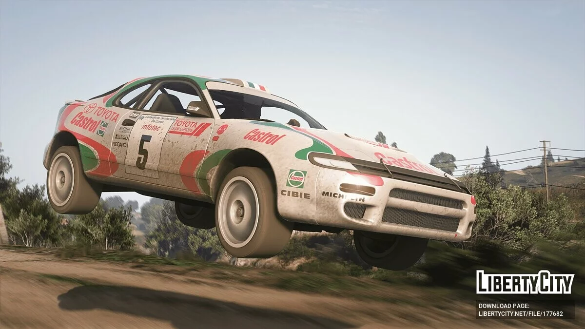 Toyota Celica ST185 4WD група A v1.1 / GTA 5