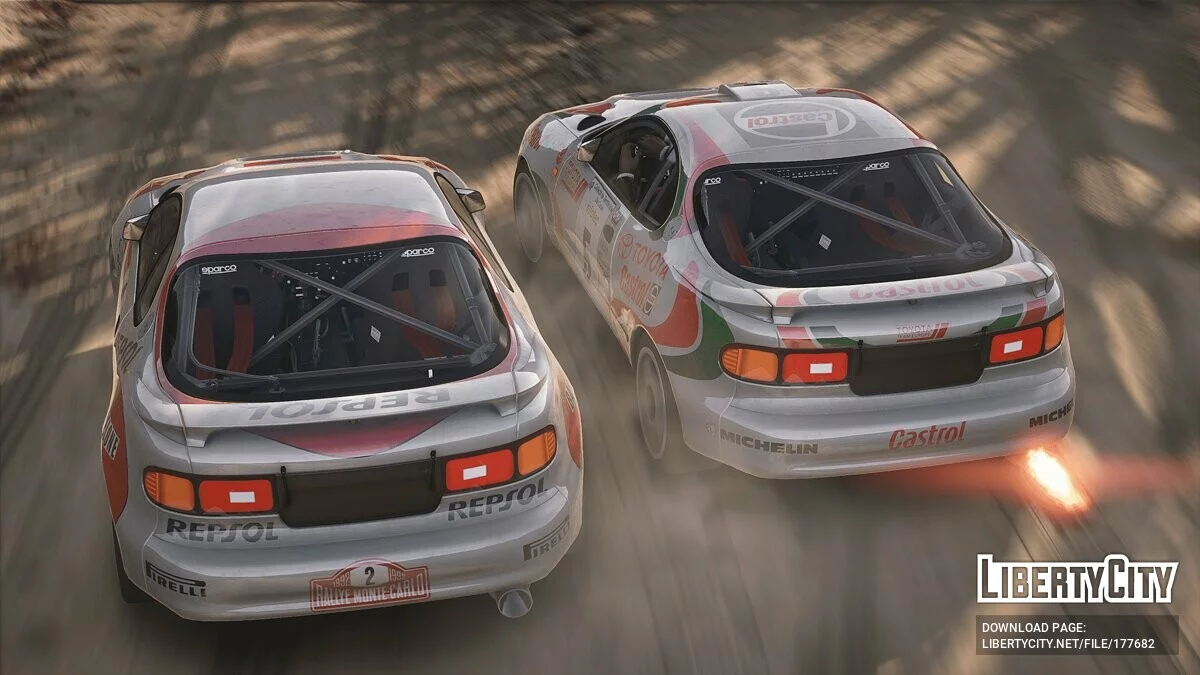 Toyota Celica ST185 4WD group A v1.1 / GTA 5