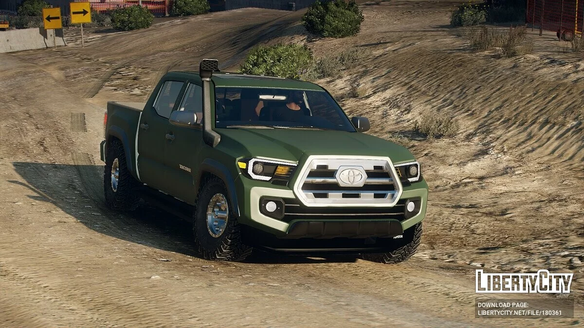 Toyota Tacoma Versão de Estoque / GTA 5