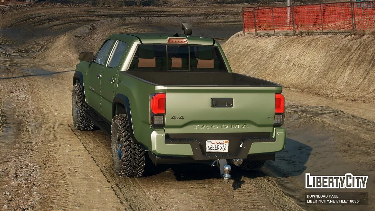 Toyota Tacoma Versão de Estoque / GTA 5