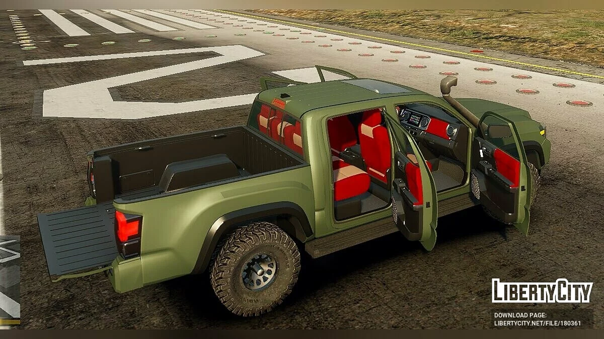 Toyota Tacoma Versão de Estoque / GTA 5