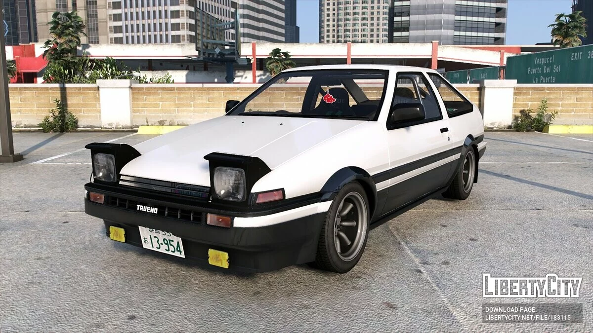 1987年丰田Trueno AE86 / GTA 5