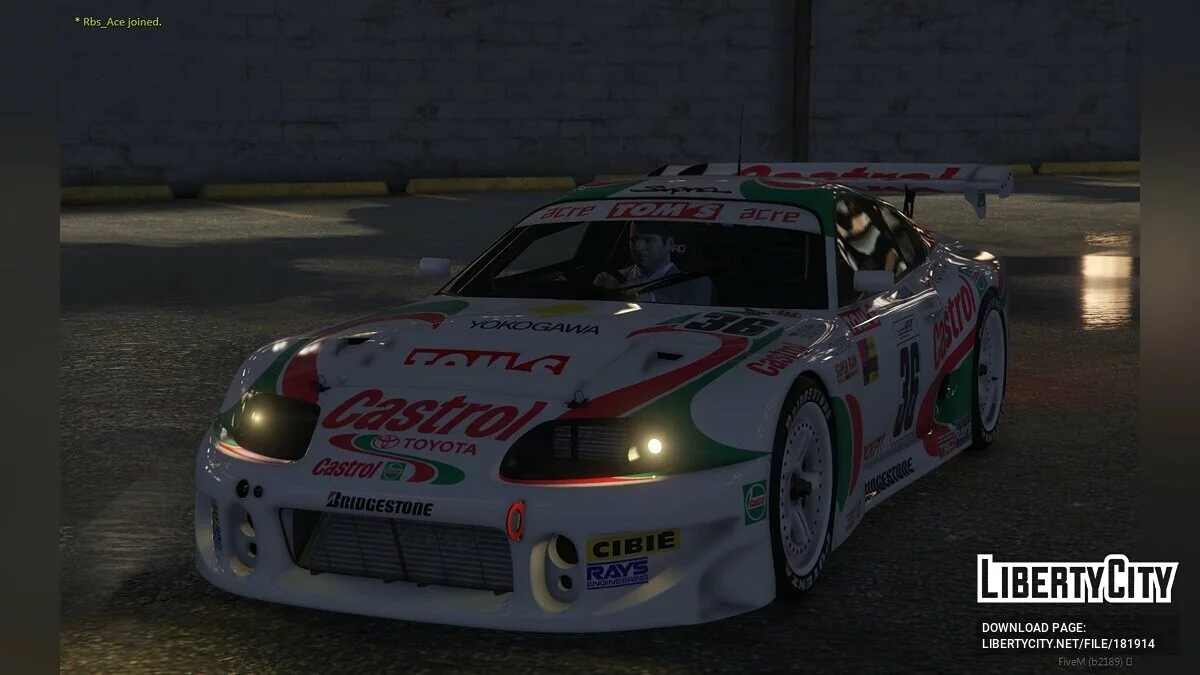 Castrol Supra JGTC [附加组件 / FiveM] v1.1 / GTA 5