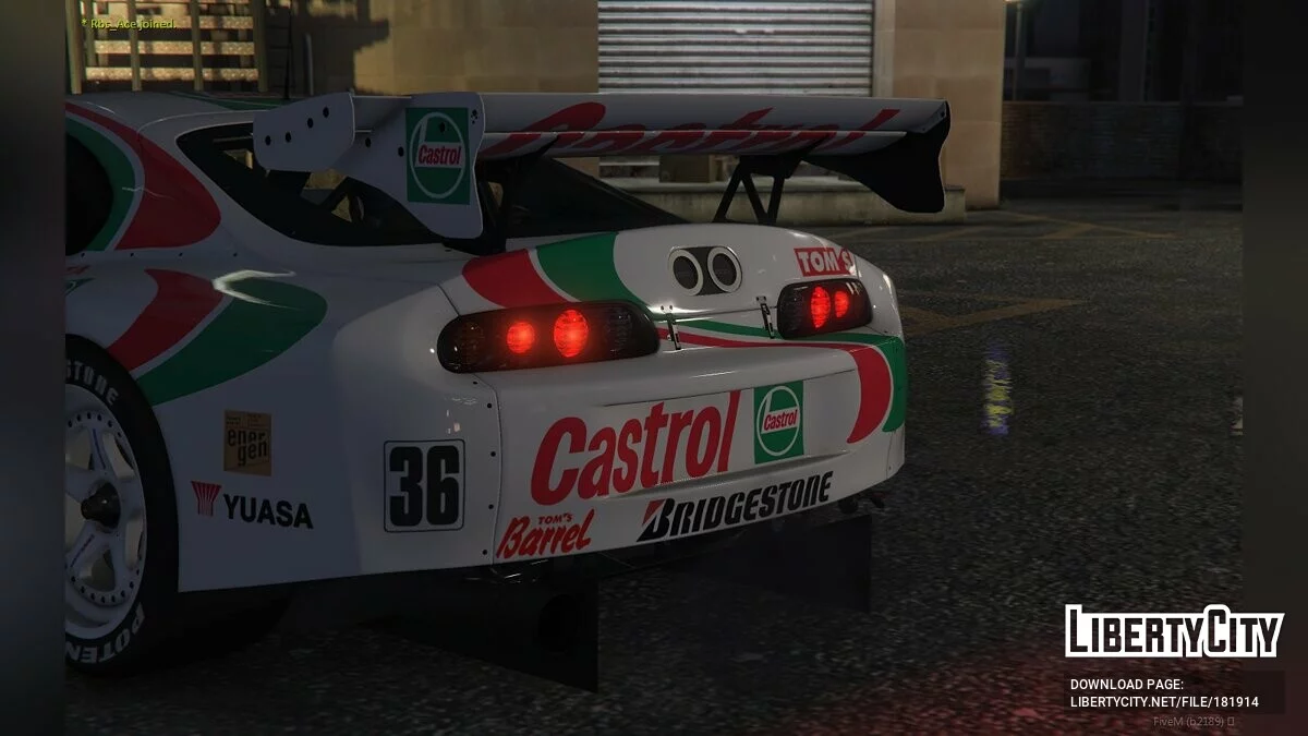 Castrol Supra JGTC [附加组件 / FiveM] v1.1 / GTA 5